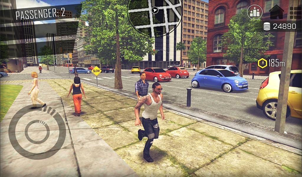 Crazy Open World Taxi Driver screenshot game
