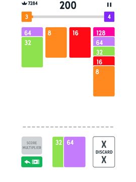 2048 Zen Cards Game Screenshot