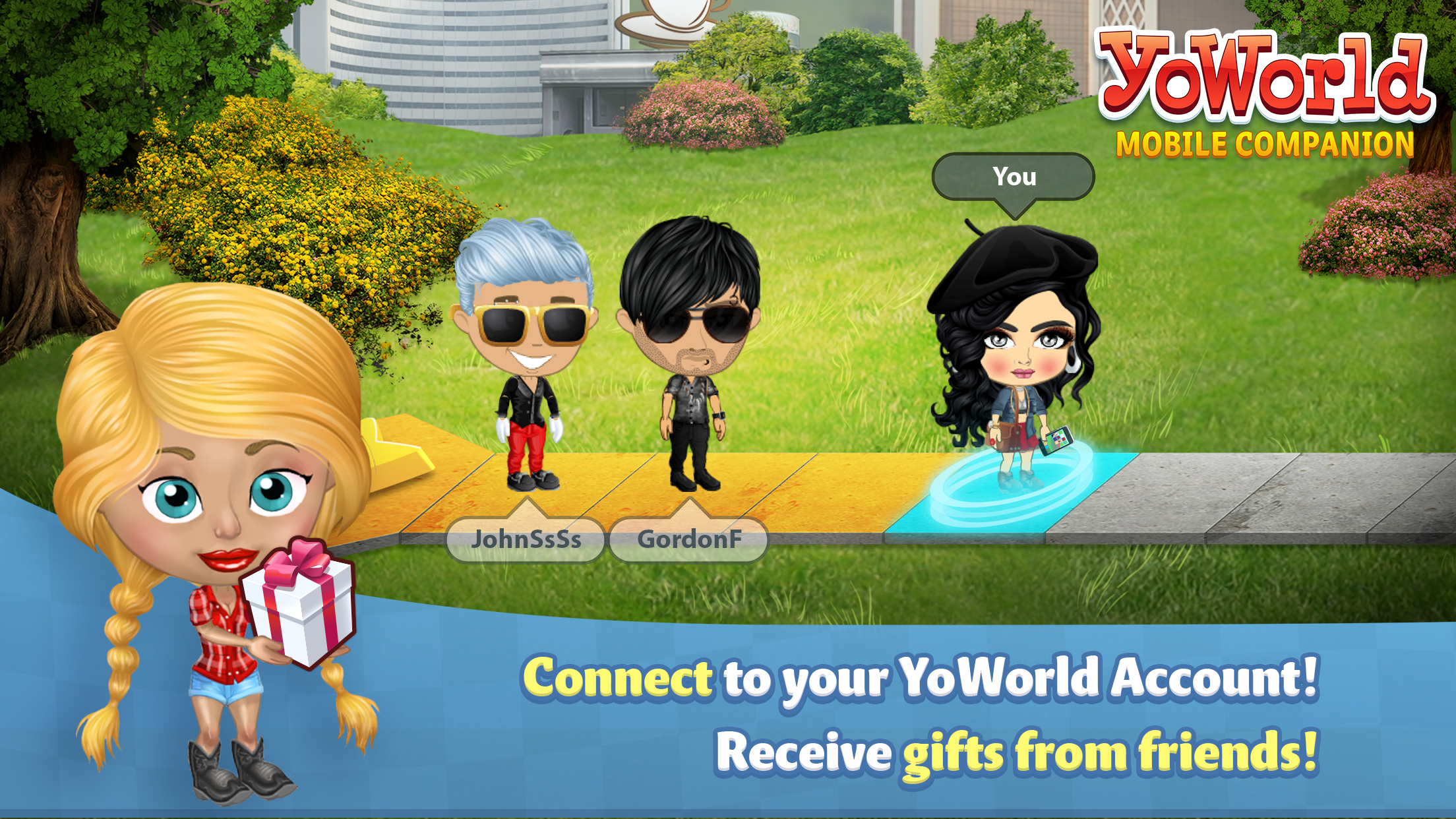 YoWorld Mobile Companion App Game Screenshot