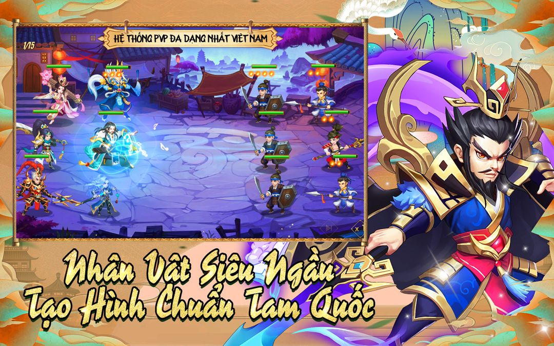 Screenshot of Thiên Long Tam Quốc - Danh tướng truyền kỳ 3Q