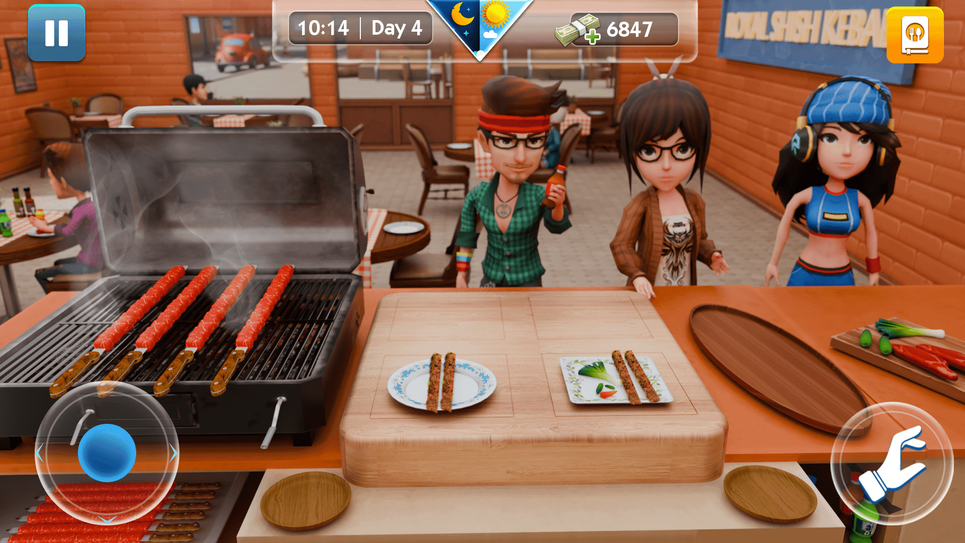Kebab Food Chef Simulator Game Game Screenshot