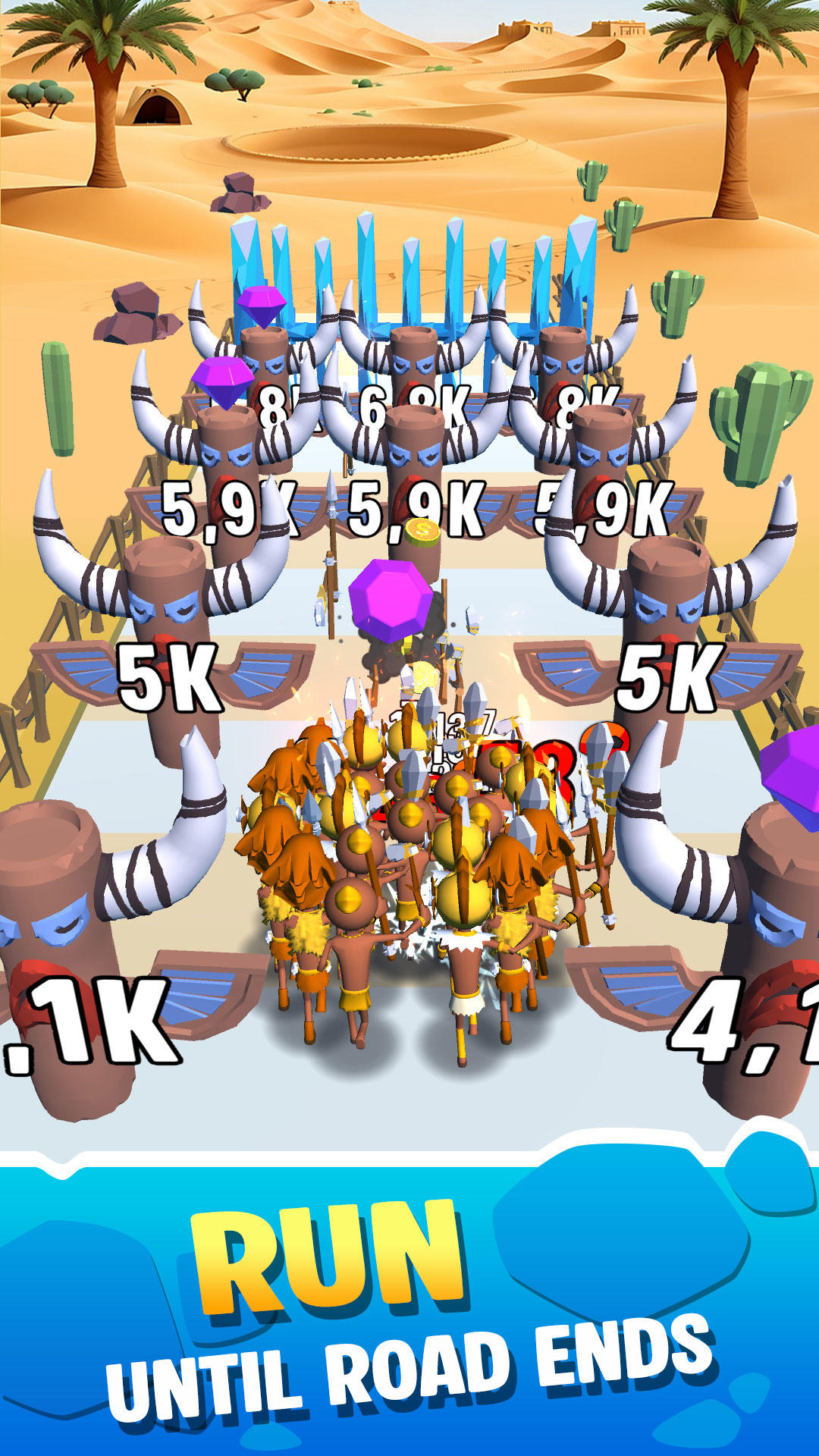 Cuplikan Layar Game Zuga Run