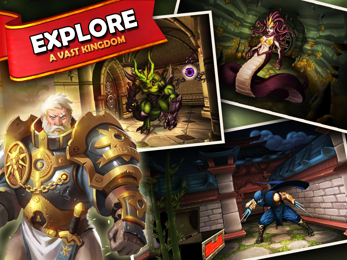 Dungeon Monsters - Action RPG 게임 스크린샷