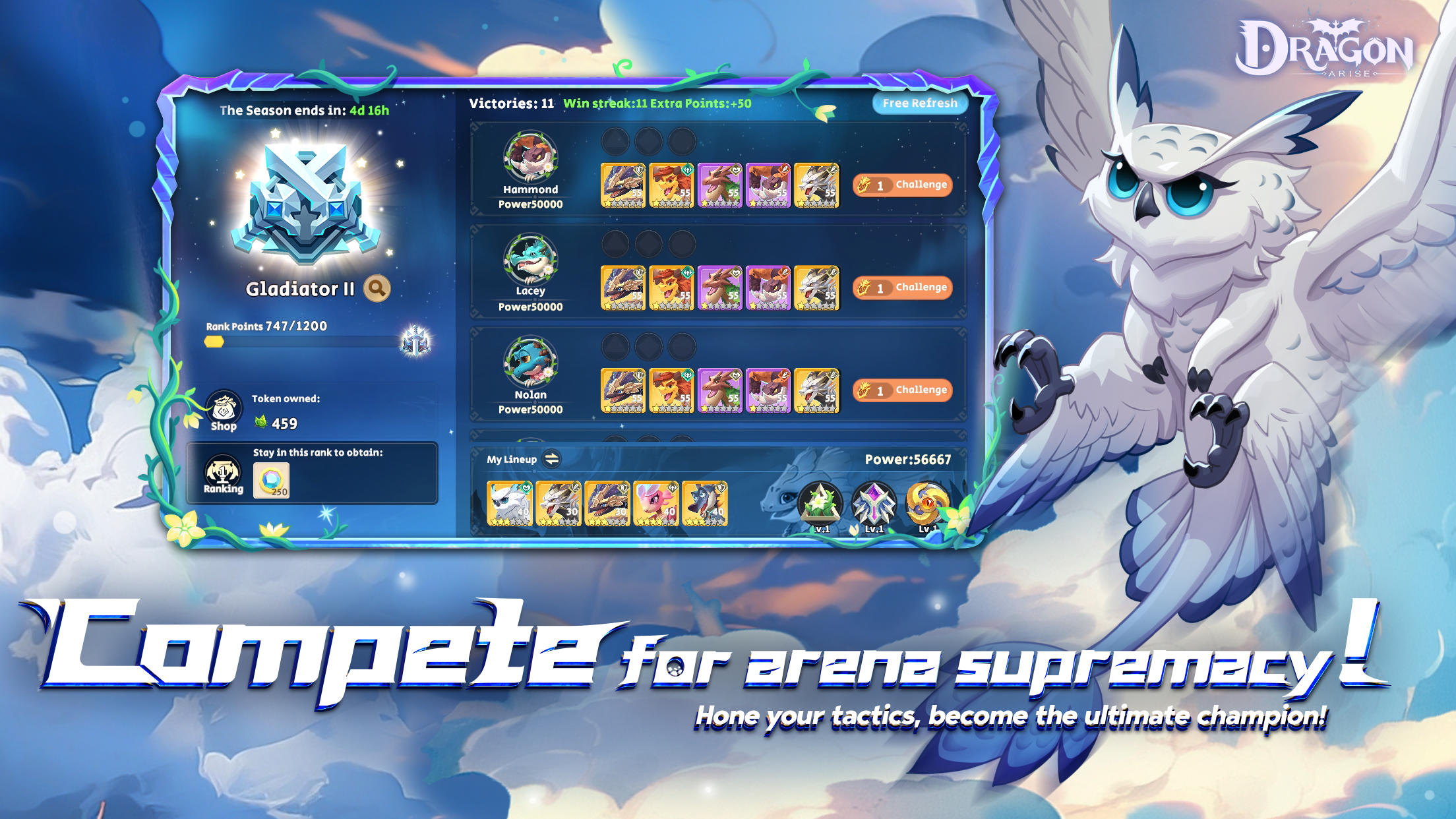 Dragon Arise Game Screenshot