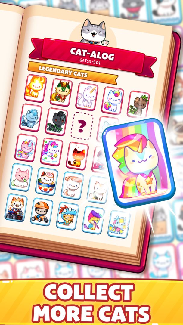 Screenshot of Cat Game - The Cats Collector!