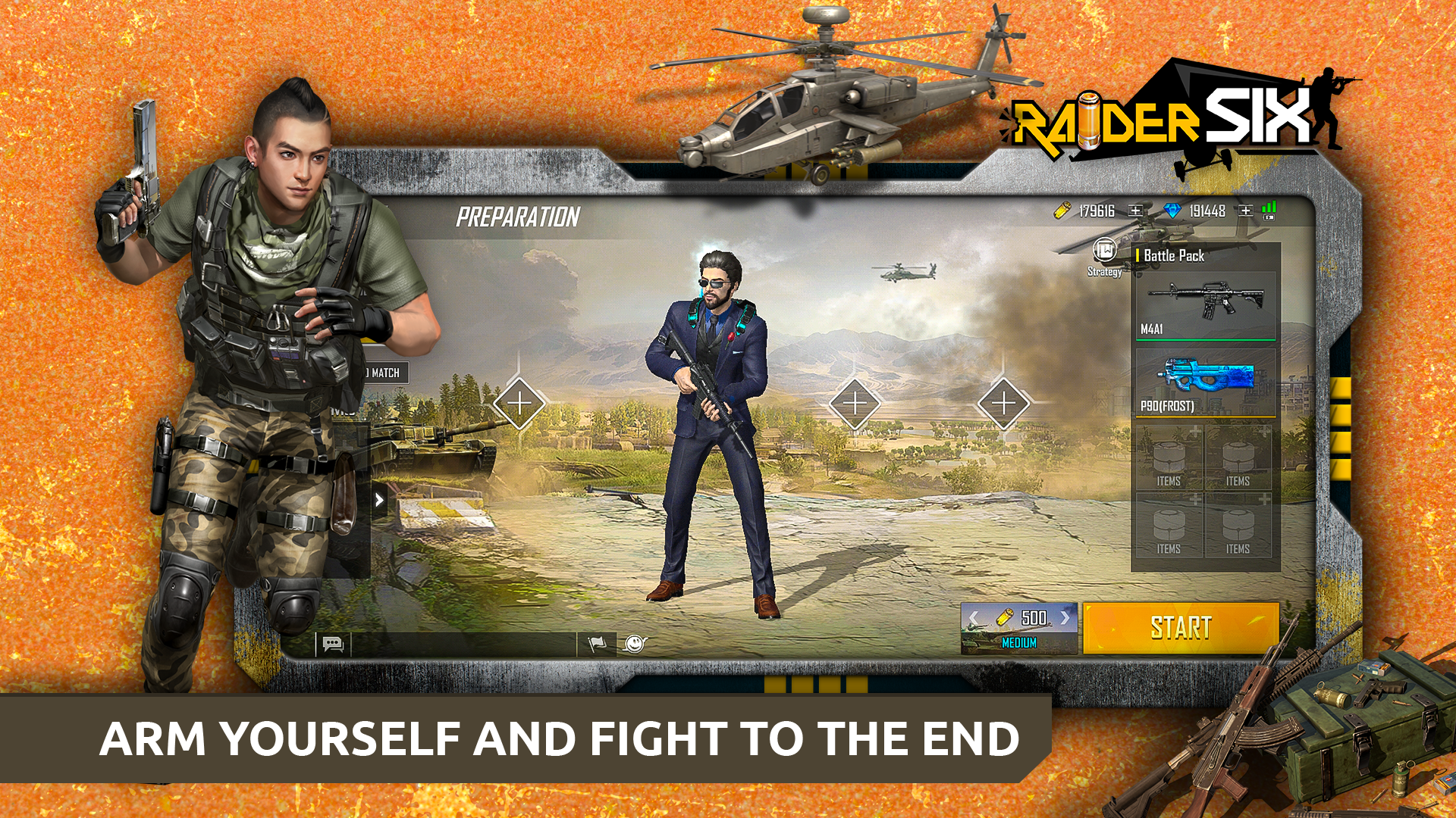 Raider SIX Game Screenshot