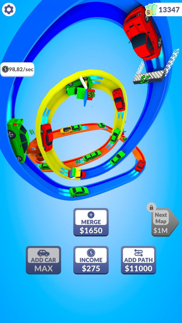 Screenshot of Car Track Fever