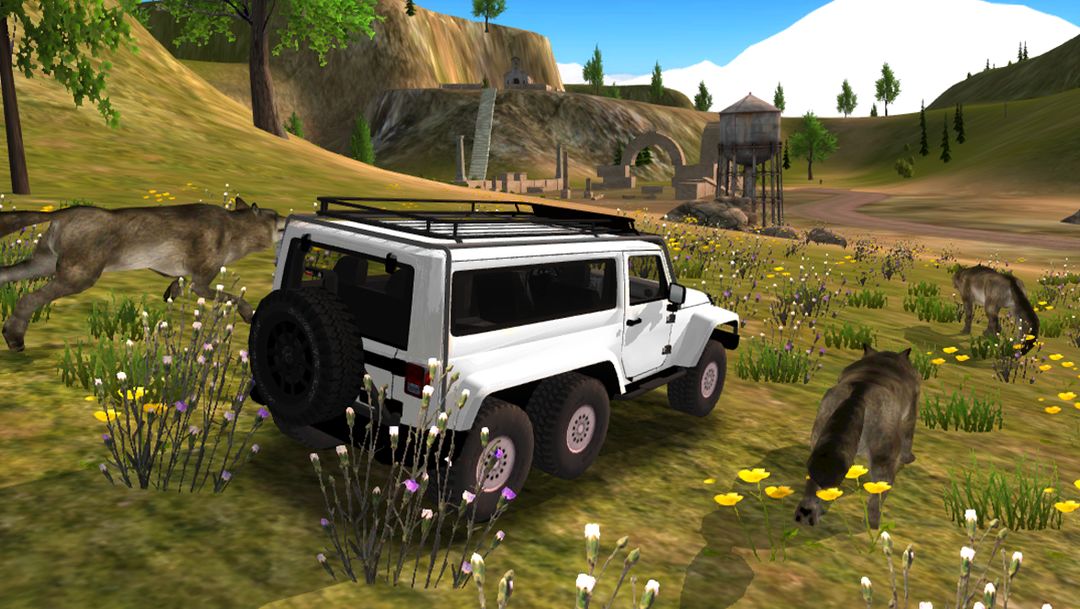 Truck Driver 6x6 Hill Driving screenshot game