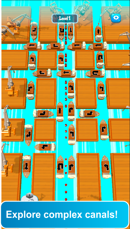 Boat Jam Game Screenshot