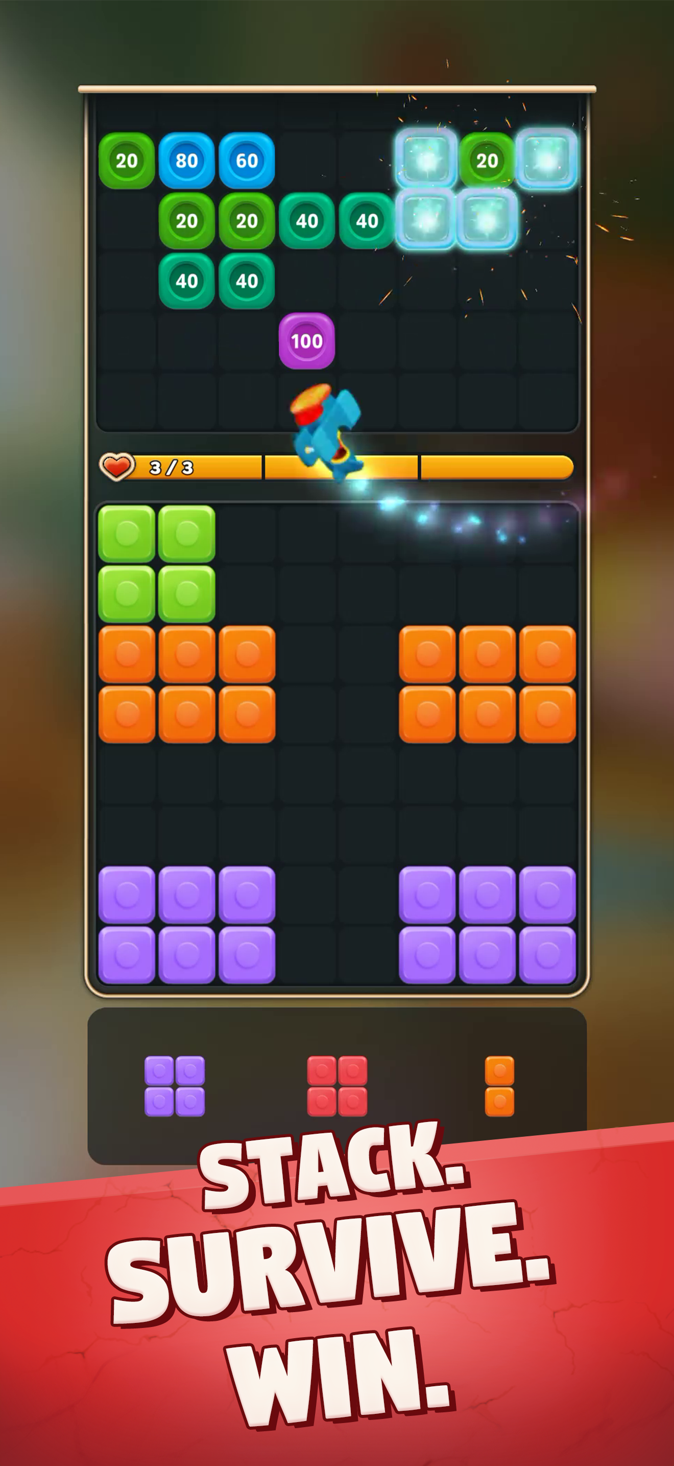 Block Breakers Game Screenshot