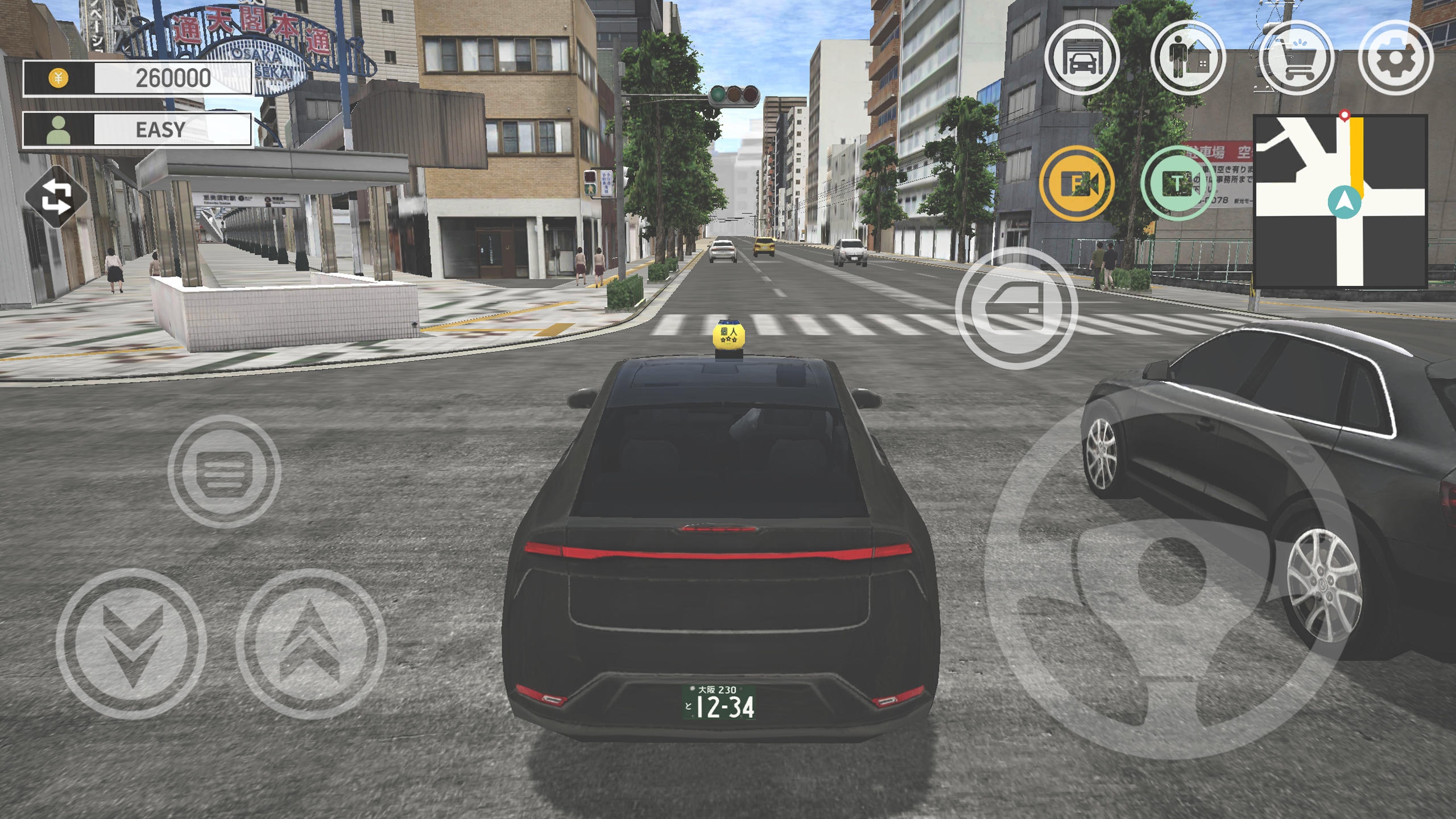 Japan Taxi Simulator : Driving screenshot game