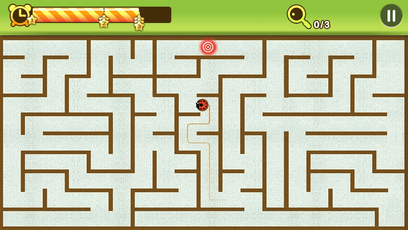 Cuplikan Layar Game Maze King