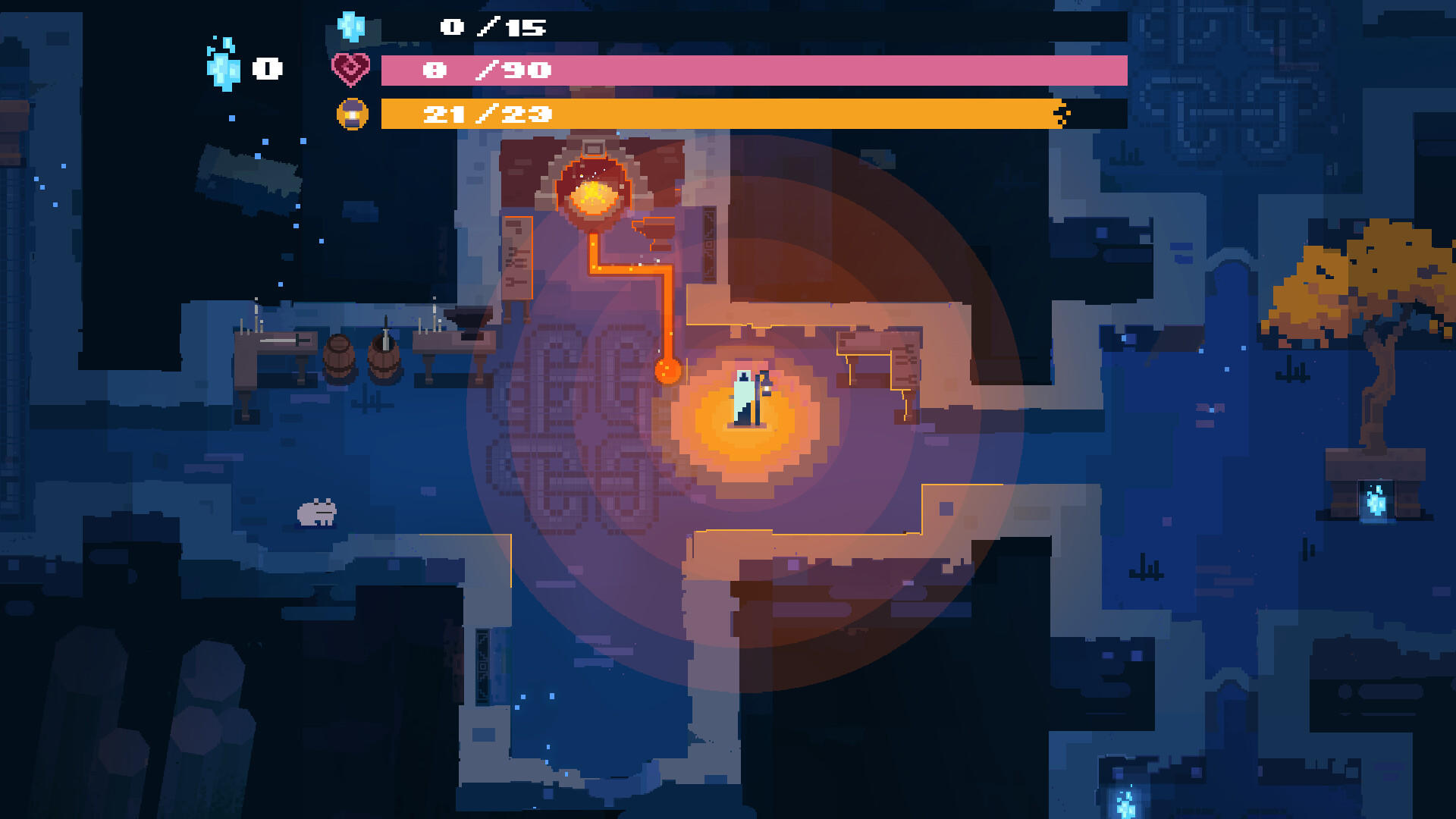 Screenshot of Into the Restless Ruins