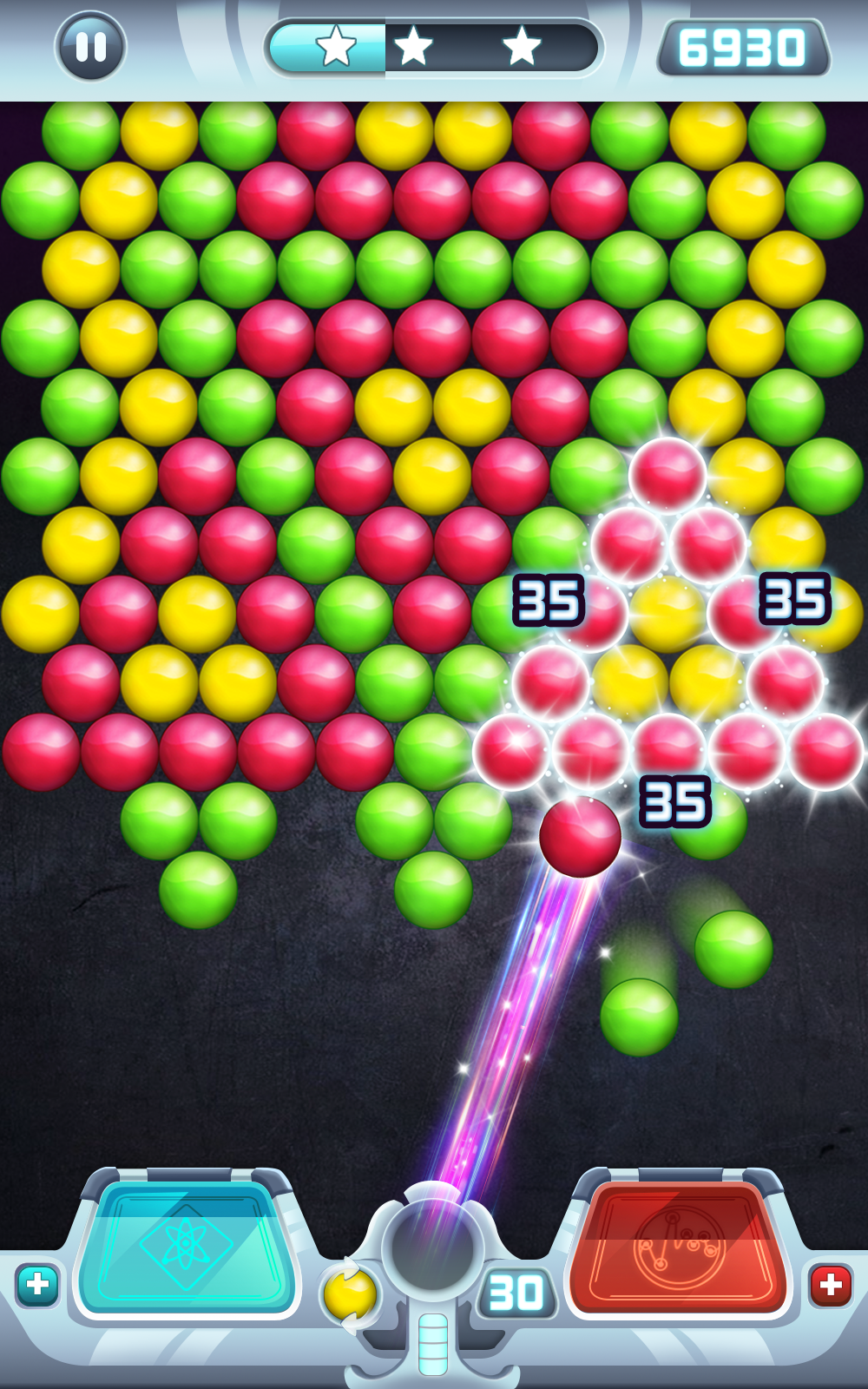 Screenshot of Action Bubble Shoot