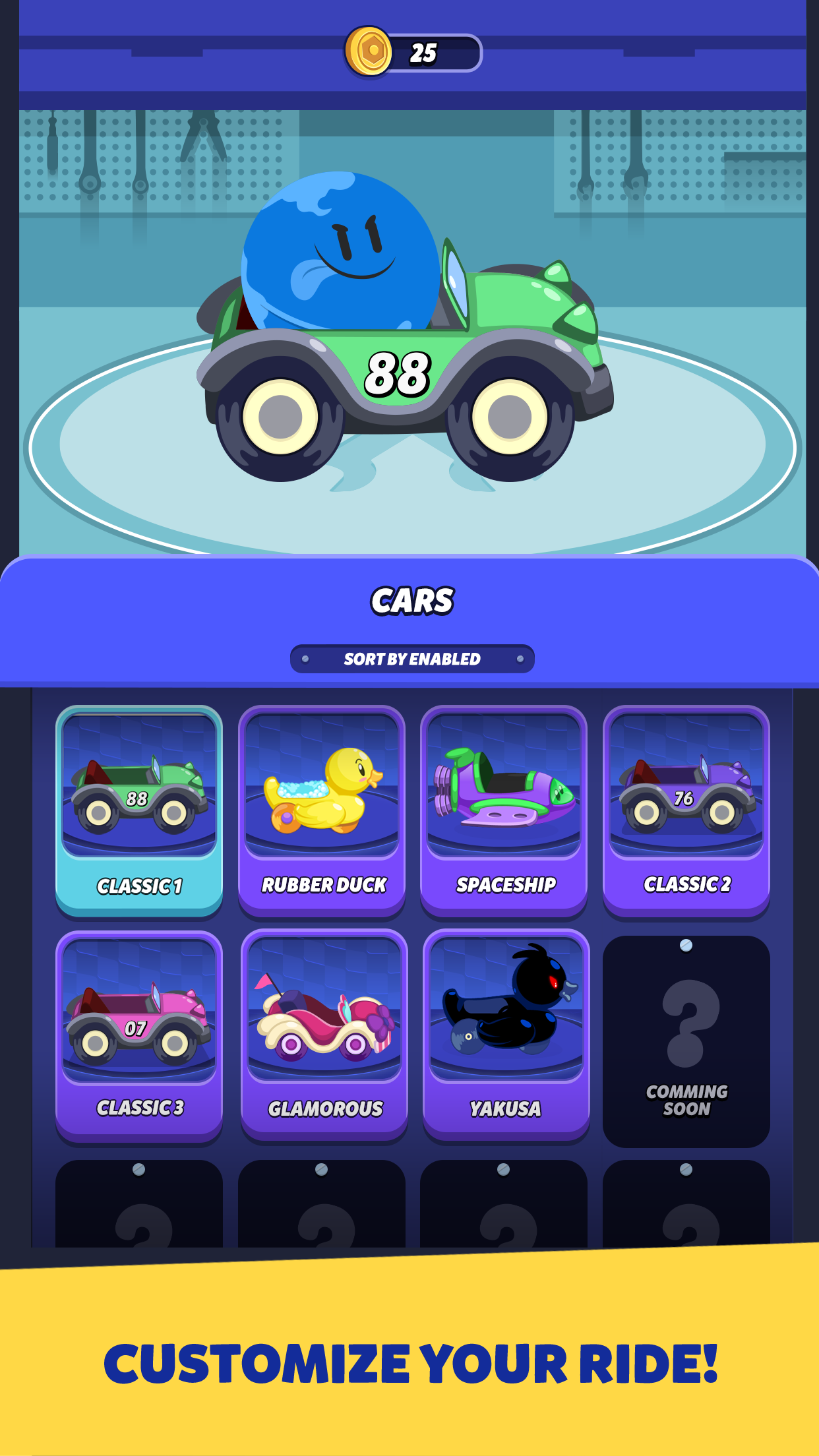 Cuplikan Layar Game Trivia Cars