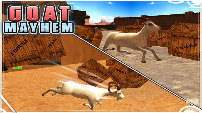 Screenshot 1 of Goat  Simulator Rampage 