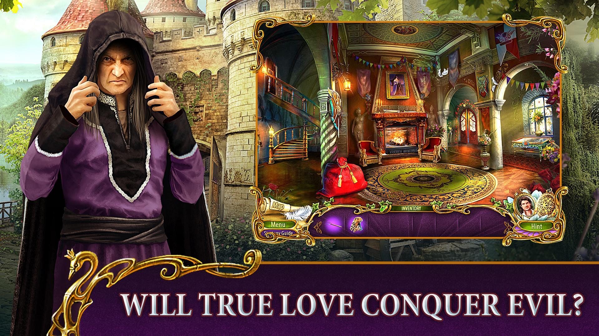 Hidden Objects - Dark Romance: Game Screenshot