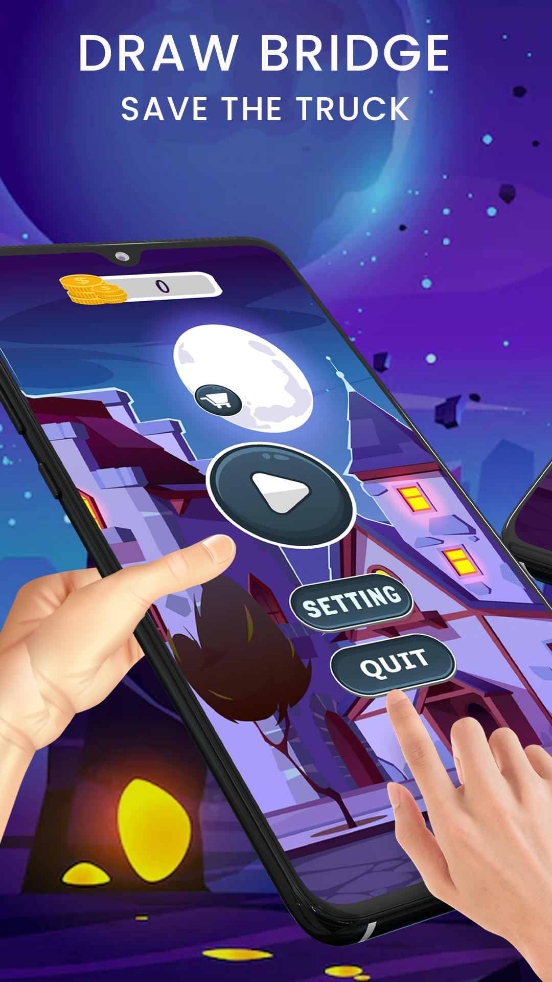 Screenshot of Draw Bridge - Save The Truck