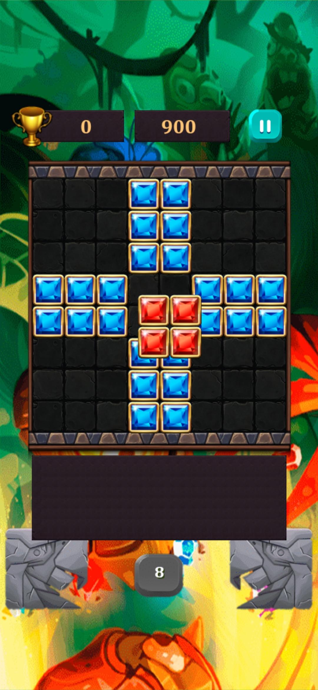 Cuplikan Layar Game Puzzling Block Blasting