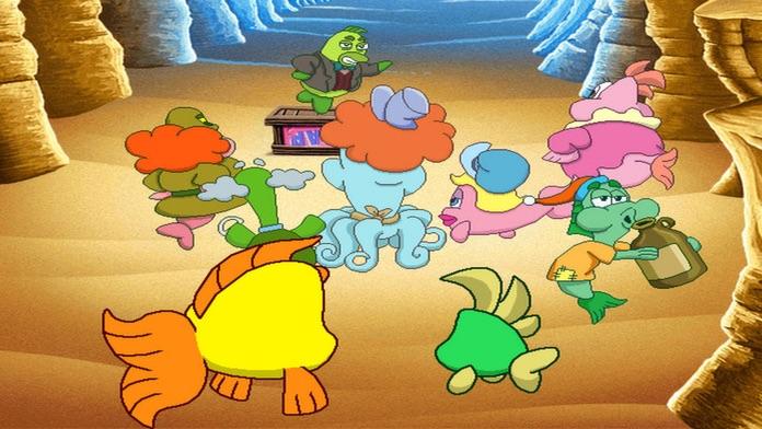 Freddi Fish 5: Coral Cove Game Screenshot