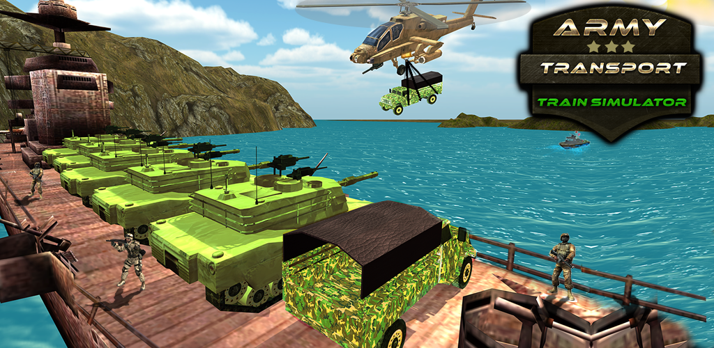 Banner of Simulador de trem de carga militar dos EUA: jogo ferroviário 1.1