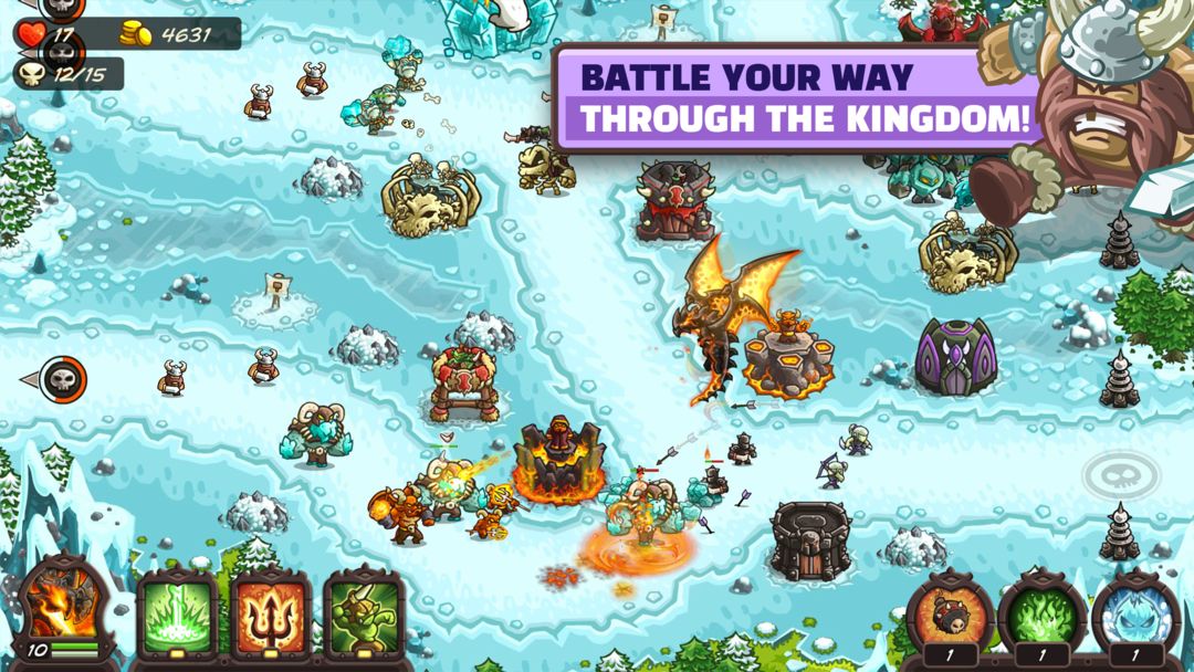 Screenshot of Kingdom Rush Vengeance TD Game