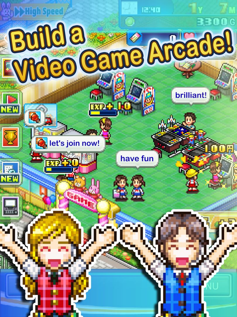 Pocket Arcade Story DX screenshot game