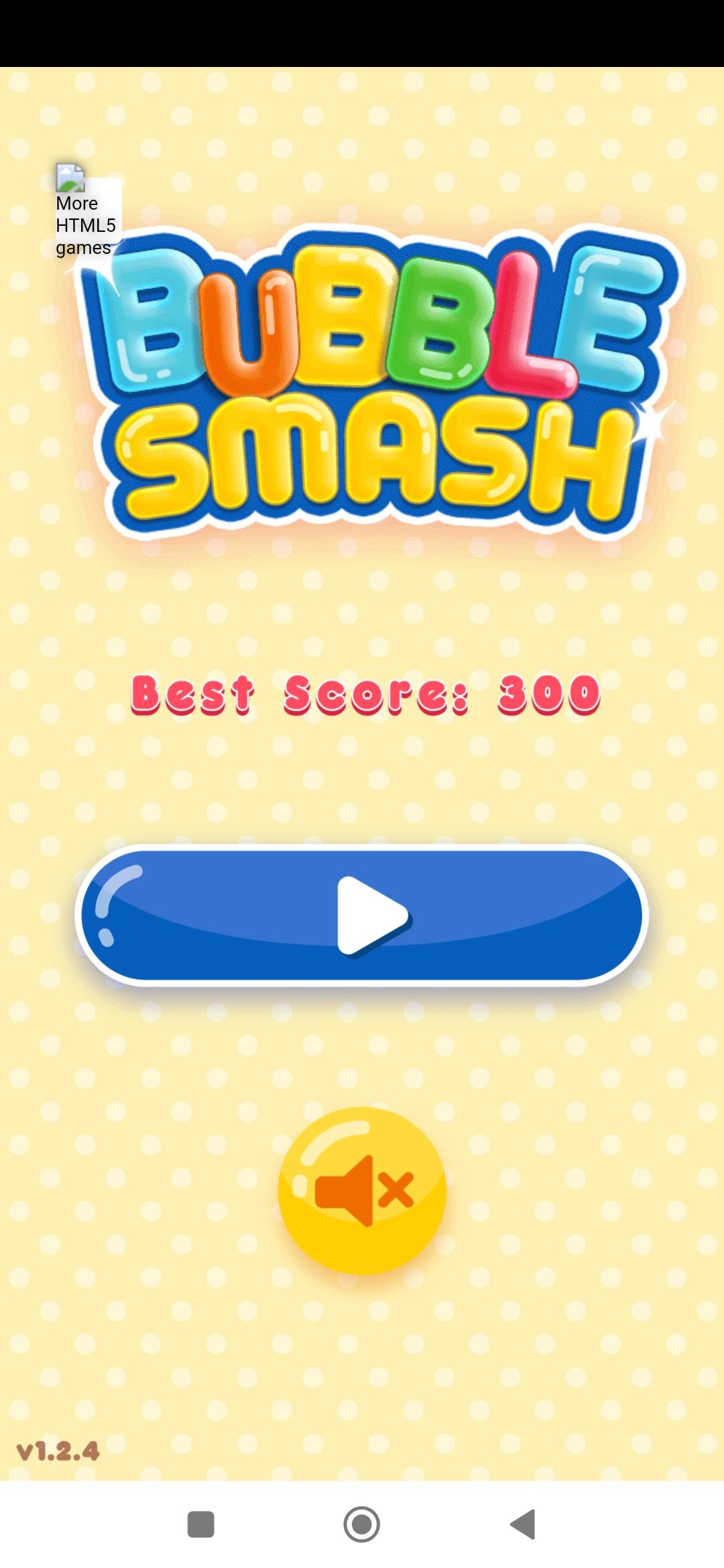 Bubble Smash Shooter Game Screenshot