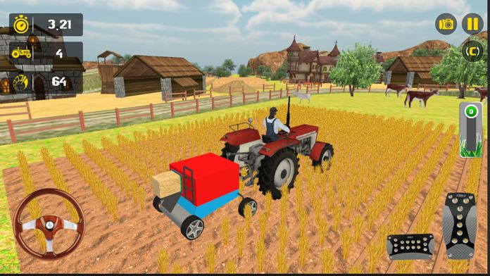 farming simulator 20, jogo de trator, fazenda, tractor farm game 