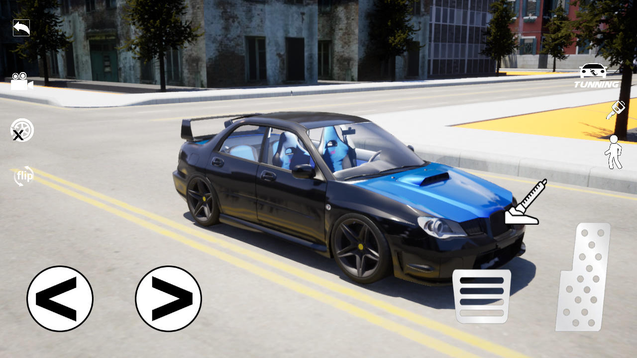 Impereza 3D Car Simulation Game Screenshot