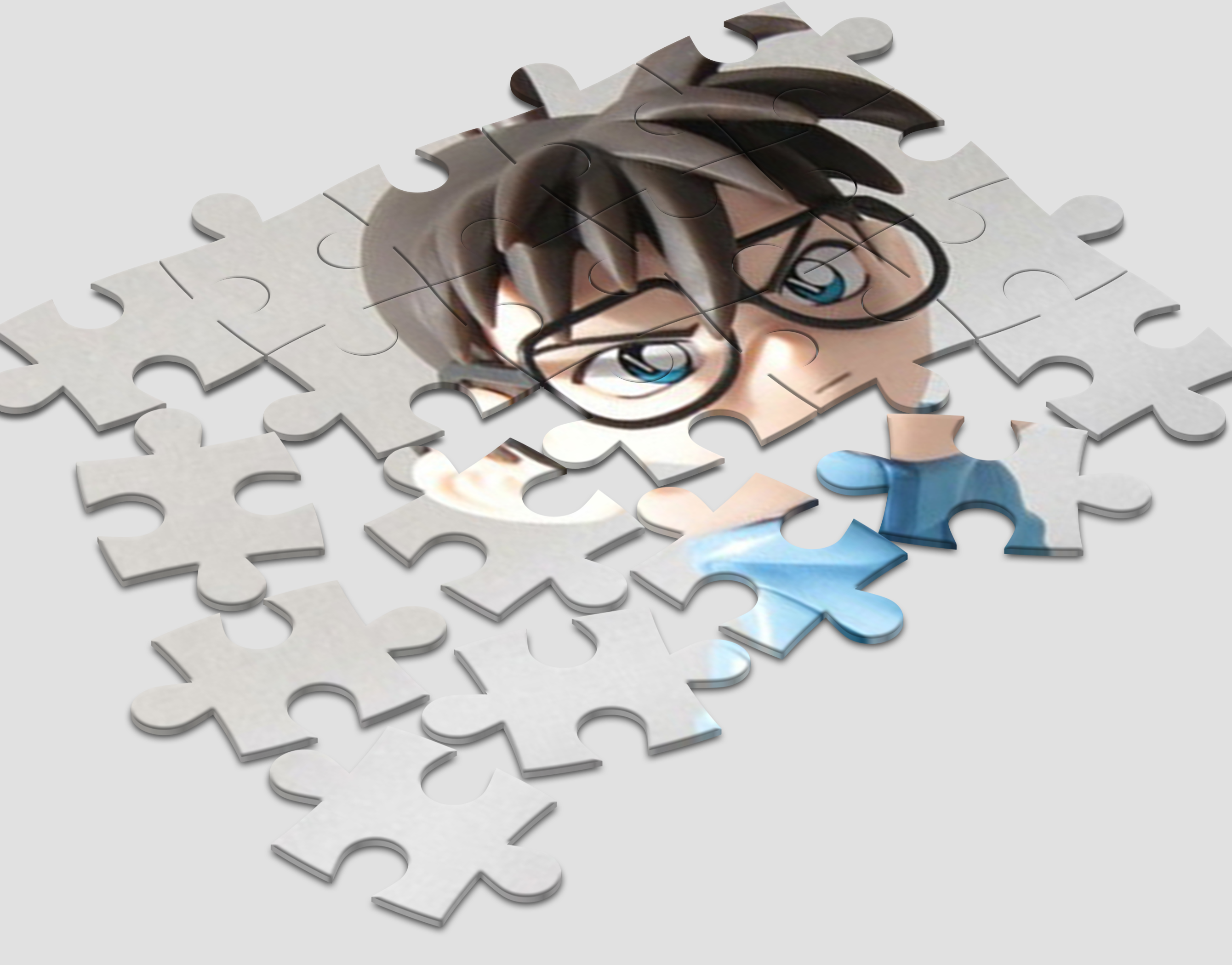 Conan Puzzle Kids Game Screenshot