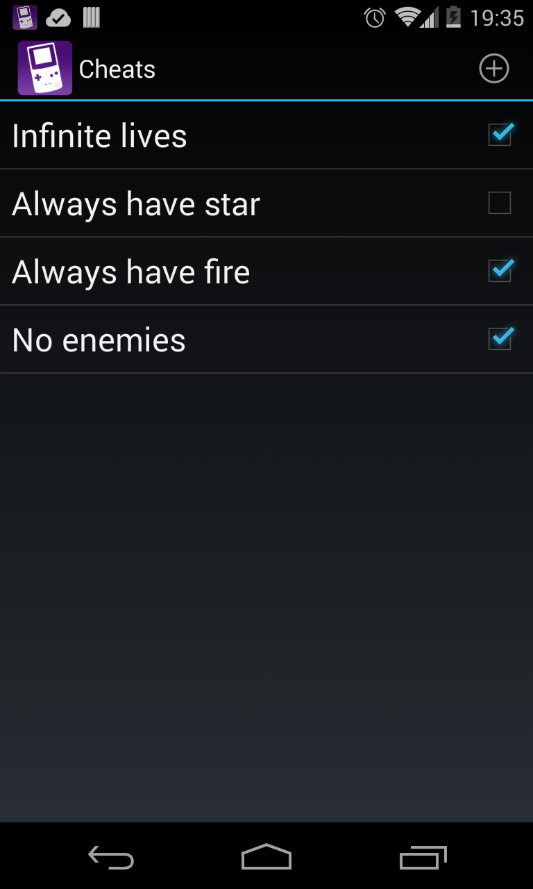 My OldBoy! - GBC Emulator Game Screenshot