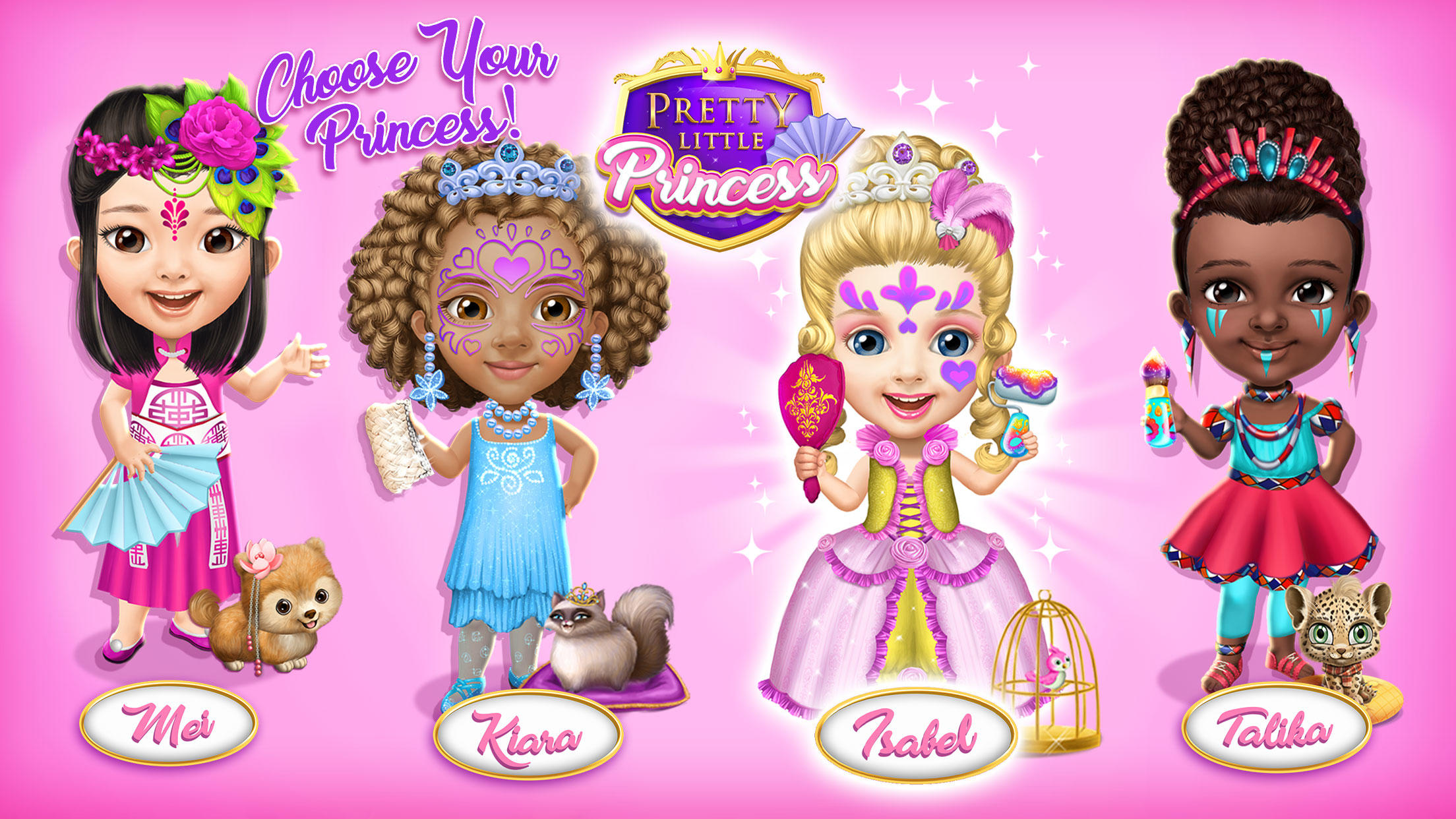 Pretty Little Princess ゲームのスクリーンショット