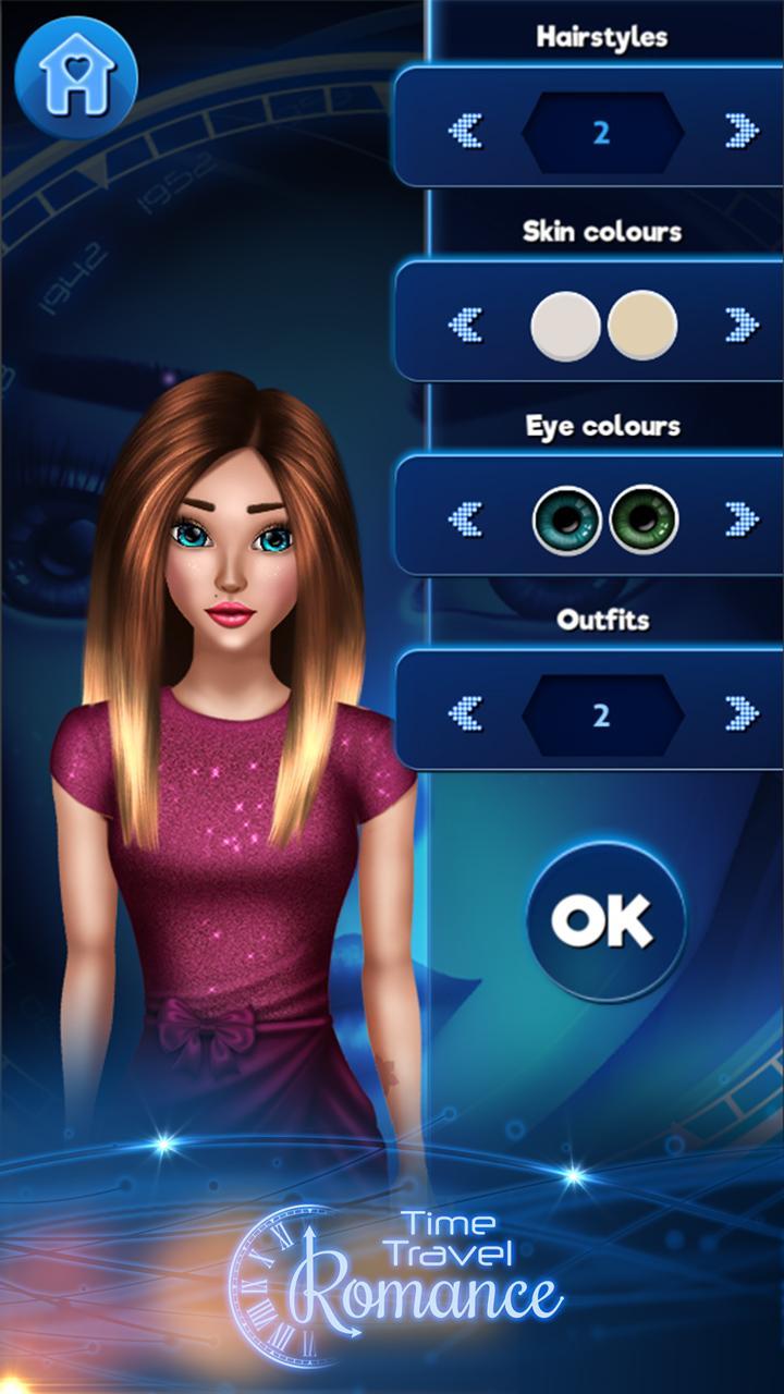 Love Story Games: Time Travel  Game Screenshot