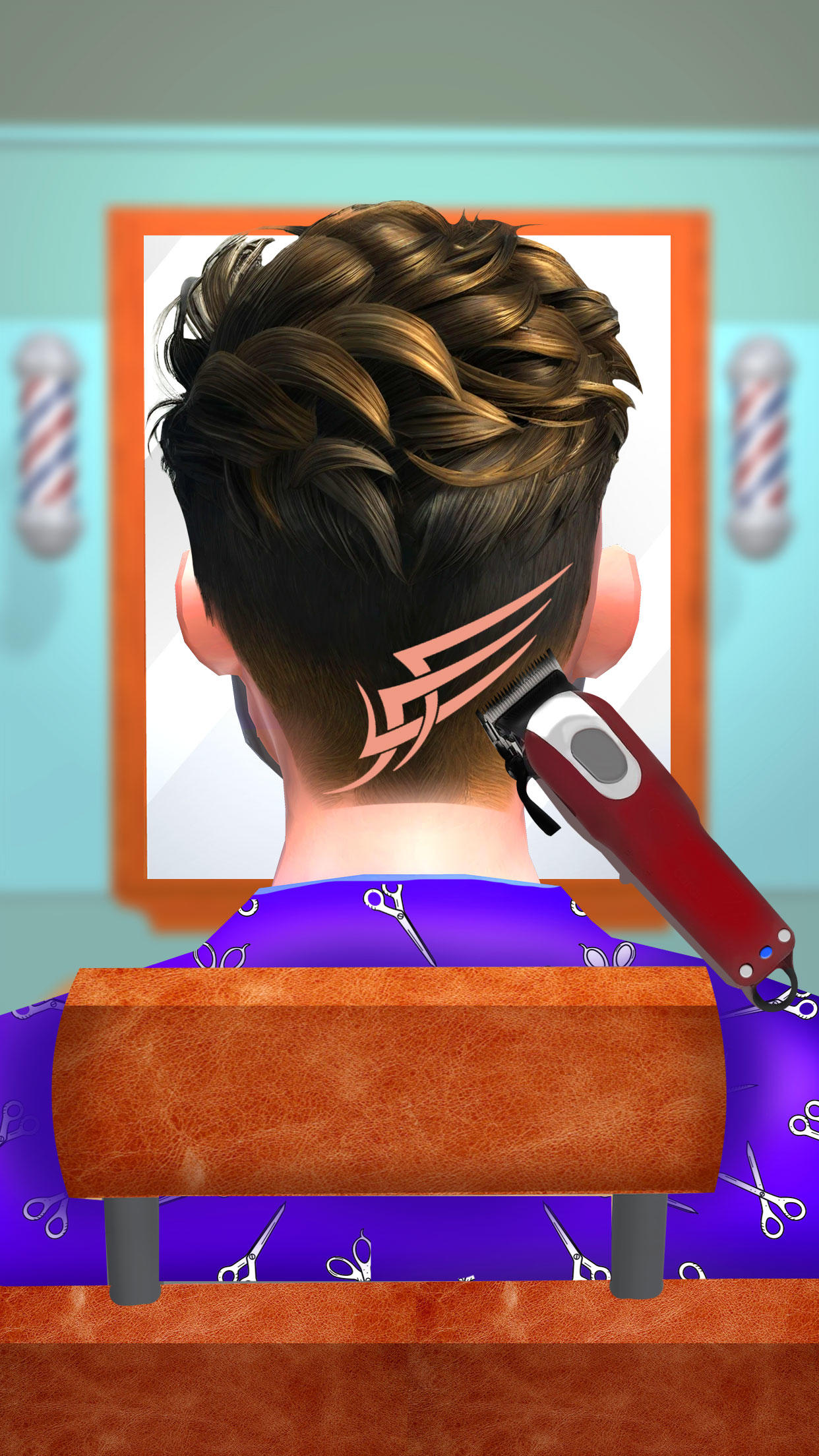 Hair Cutting Barber Shop Games Game Screenshot
