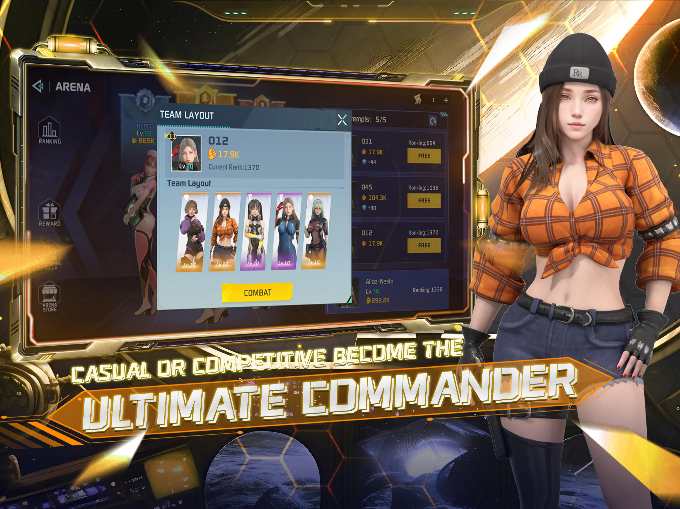 Legend of Goddess:The Last War Game Screenshot