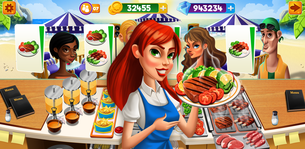 Banner of Chef Fever Kitchen ร้านอาหาร เกมทำอาหาร 1.02