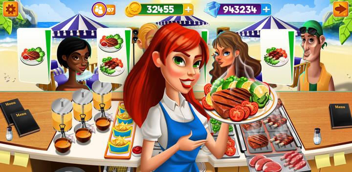 Banner of Chef Fever Kitchen Restaurant Food Cooking Games 1.02