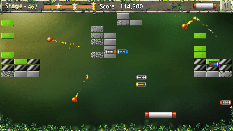 Cuplikan Layar Game Bricks Breaker King