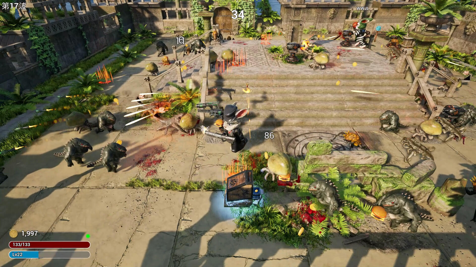 Miracle Heroes: Temporal Bounty Hunter Game Screenshot