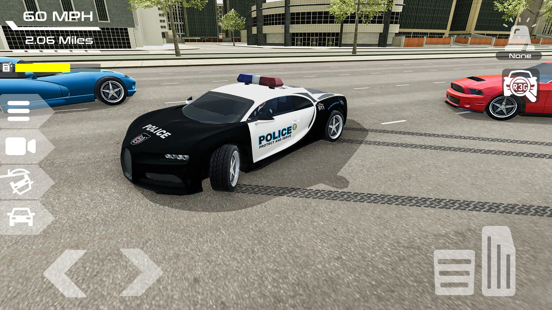 Police Chase Cop Car Driver Game Screenshot