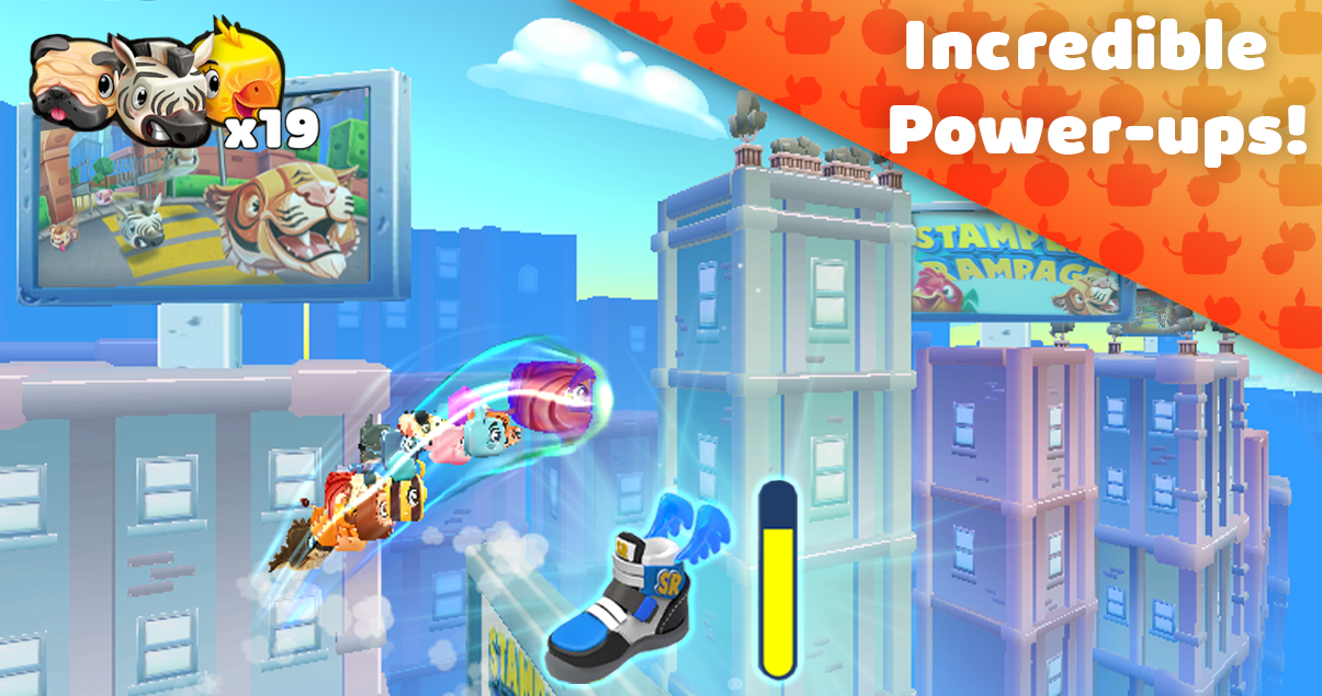 Stampede Rampage: Animals scaping the zoo Game Screenshot