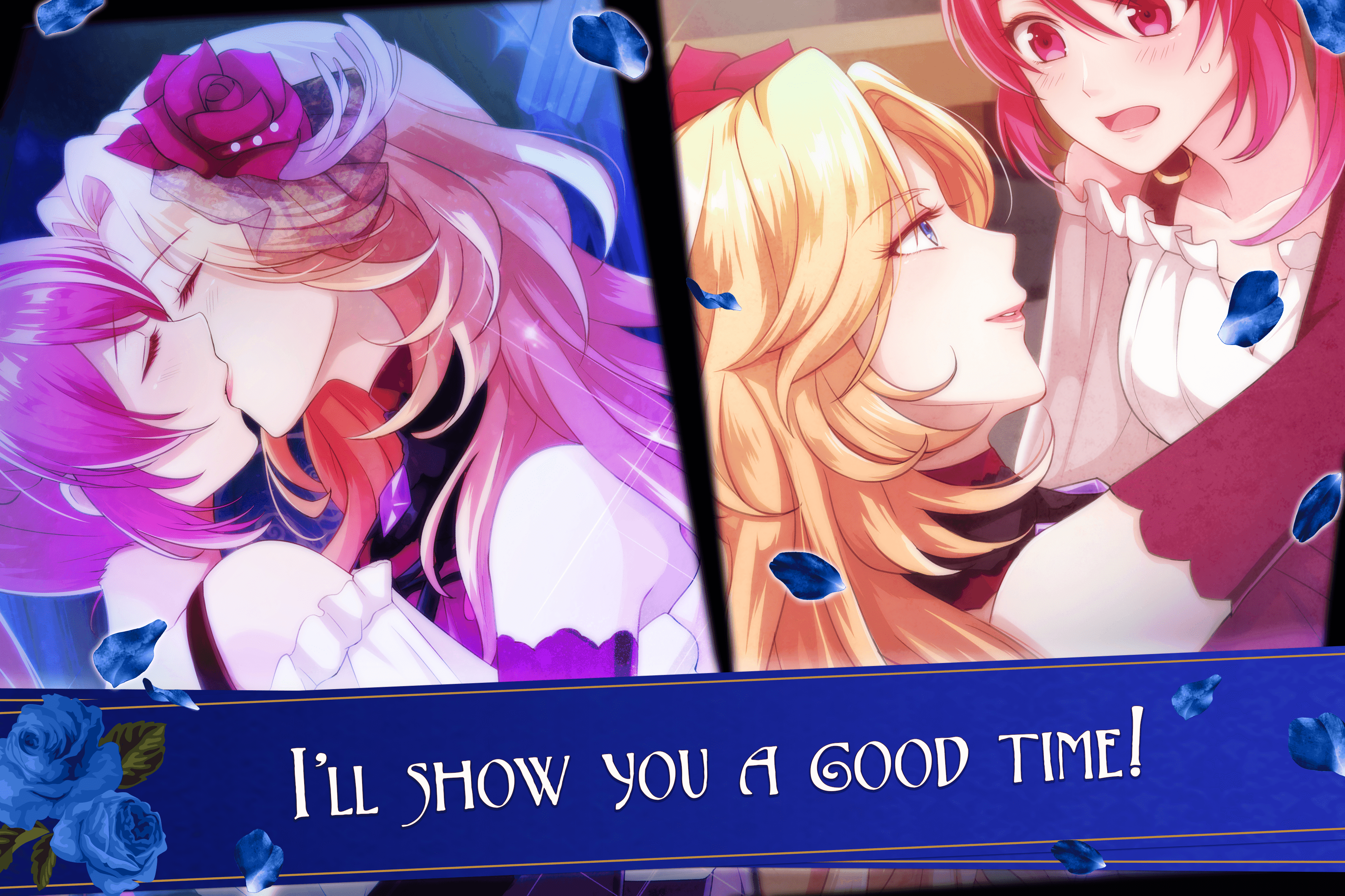 Blood in Roses - Otome Game Game Screenshot
