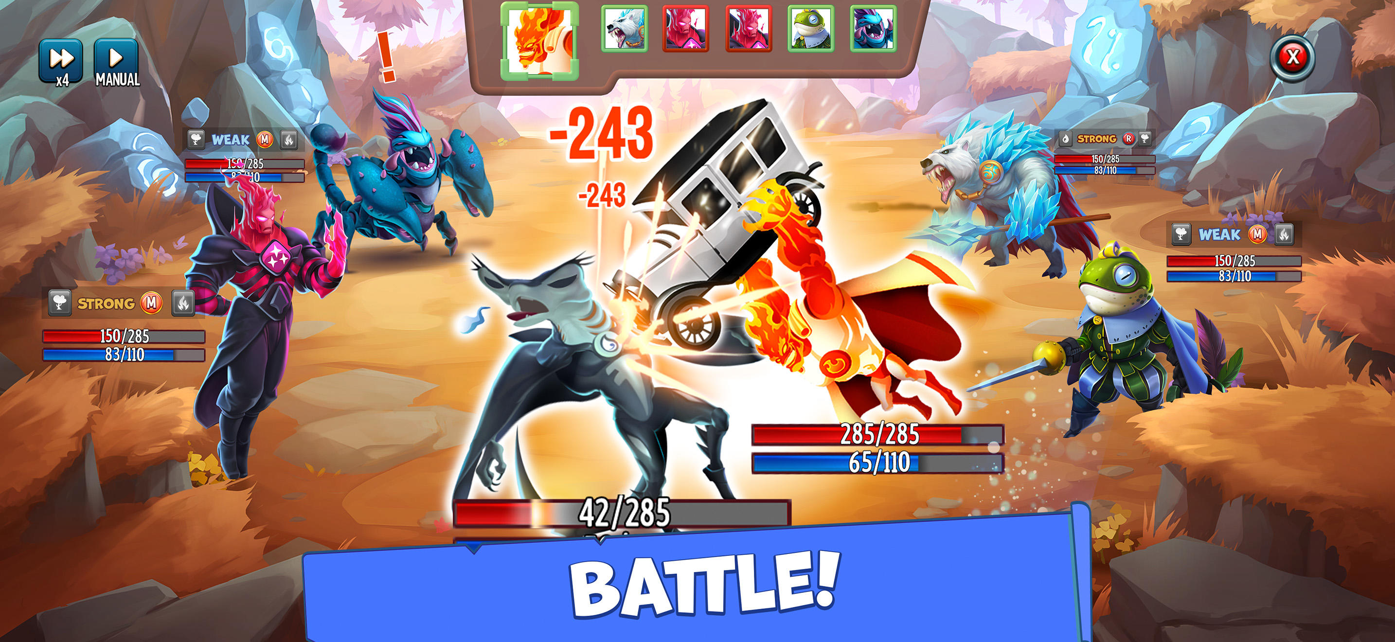 Monster Legends Game Screenshot