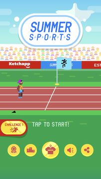 Ketchapp Summer Sports Game Screenshot