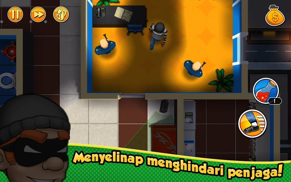 Cuplikan Layar Game Robbery Bob