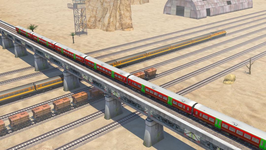 Screenshot of Euro Train Simulator 2019 - Train Games