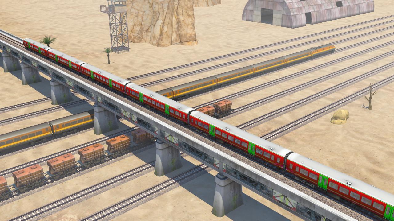 Euro Train Simulator 2019 - Train Games Game Screenshot