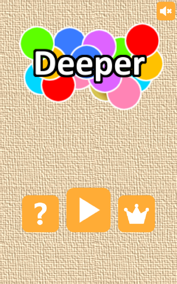 Deeper  casual popping game Game Screenshot
