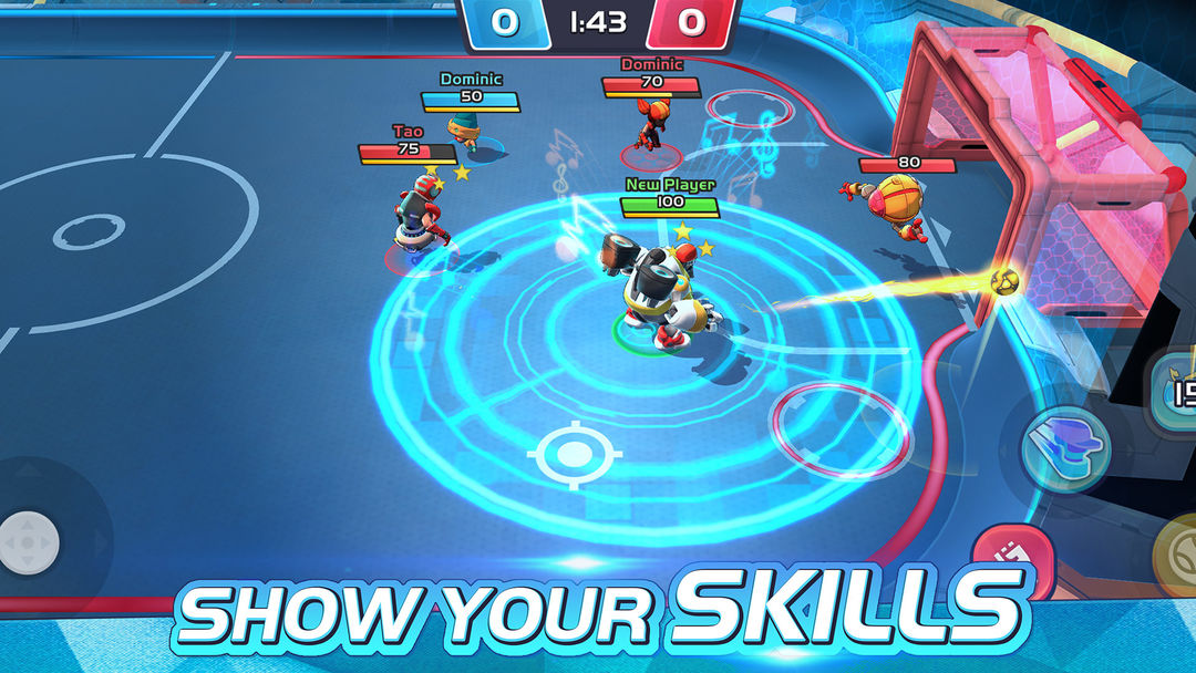 Screenshot of Rageball League